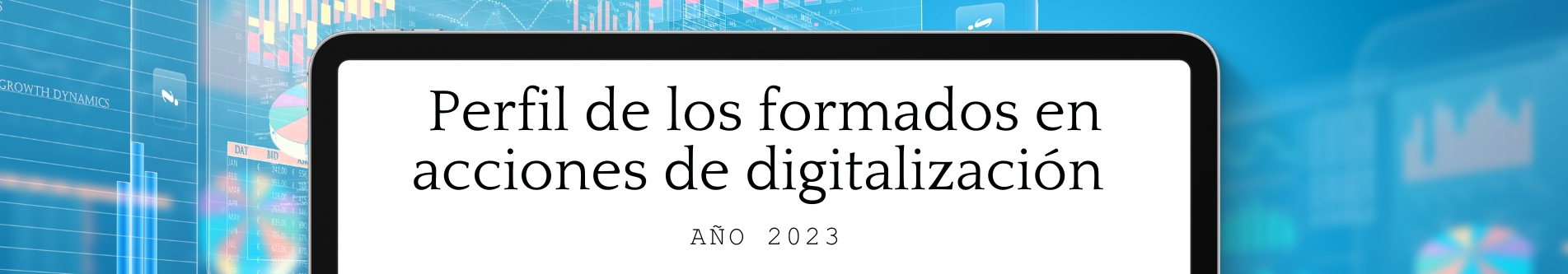 Cuaderno Perfil de los formados en acciones de digitalización