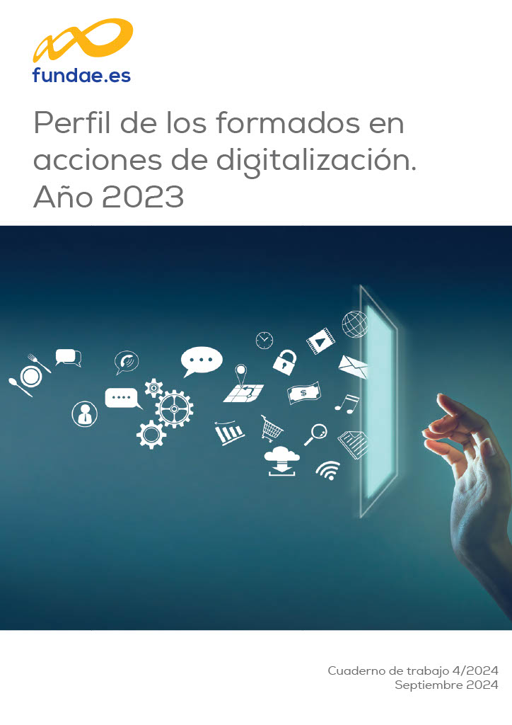 Cuaderno de Trabajo: "Perfil de los formados en acciones de digitalización". Año 2023